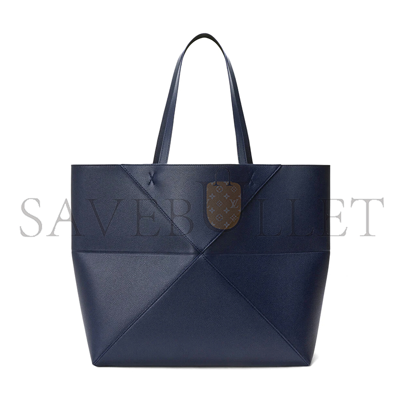 LOEWE LARGE HORIZONTAL PUZZLE FOLD TOTE IN SOFT GRAINED CALFSKIN A779PTWX01 (37*33*14.5cm)